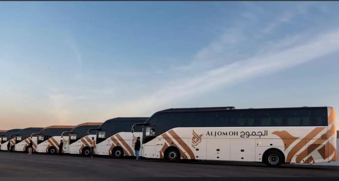 أسطول باصات حملات العمرة المنطلقة من الرياض